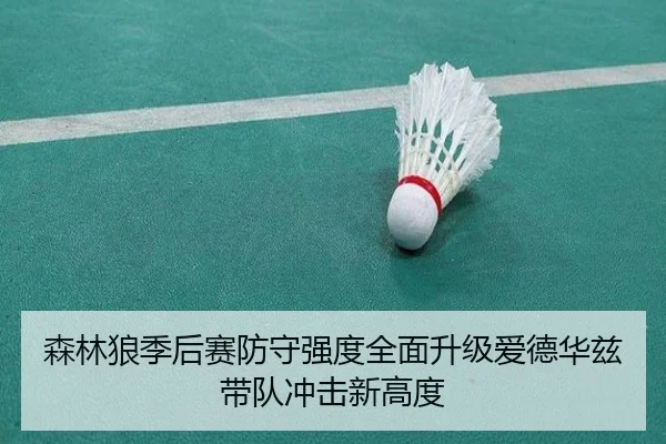 森林狼季后赛防守强度全面升级爱德华兹带队冲击新高度 - kaiyun